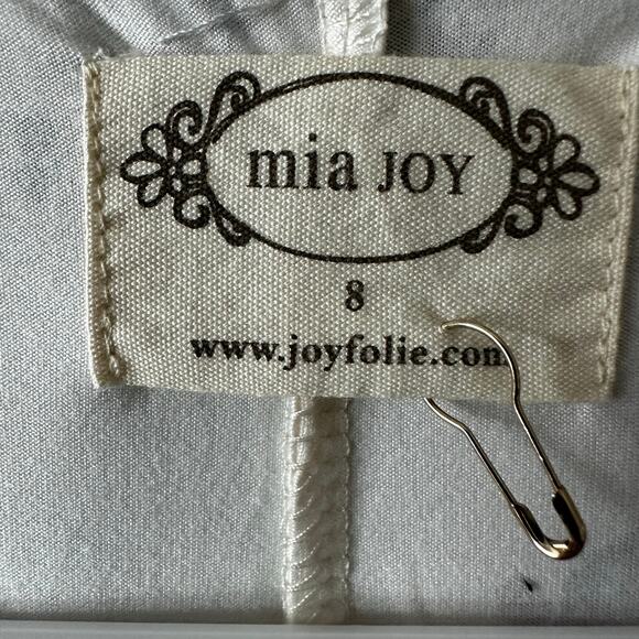 NWOT Joyfolie Mia Joy Floral Asymmetrical Dress Girl's sz 8 - Picture 3 of 3